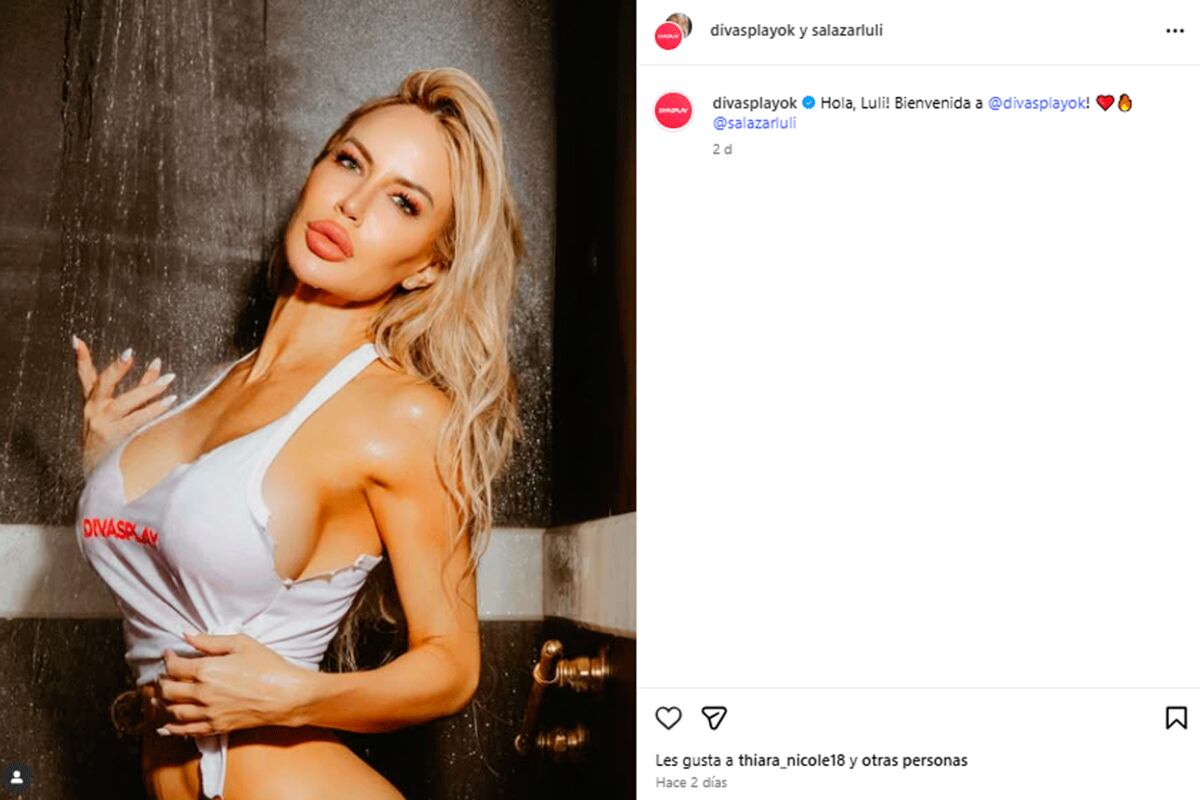 Luciana Salazar. Foto: captura pantalla Instagram.