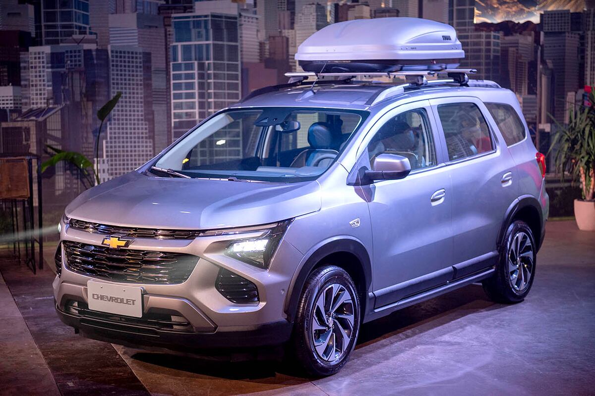 El Chevrolet Spin que ya se puede comprar es la variante Premier de siete asientos ($ 32.553.900). Luego se sumará la versión de cinco asientos a un valor de $ 26.826.900.