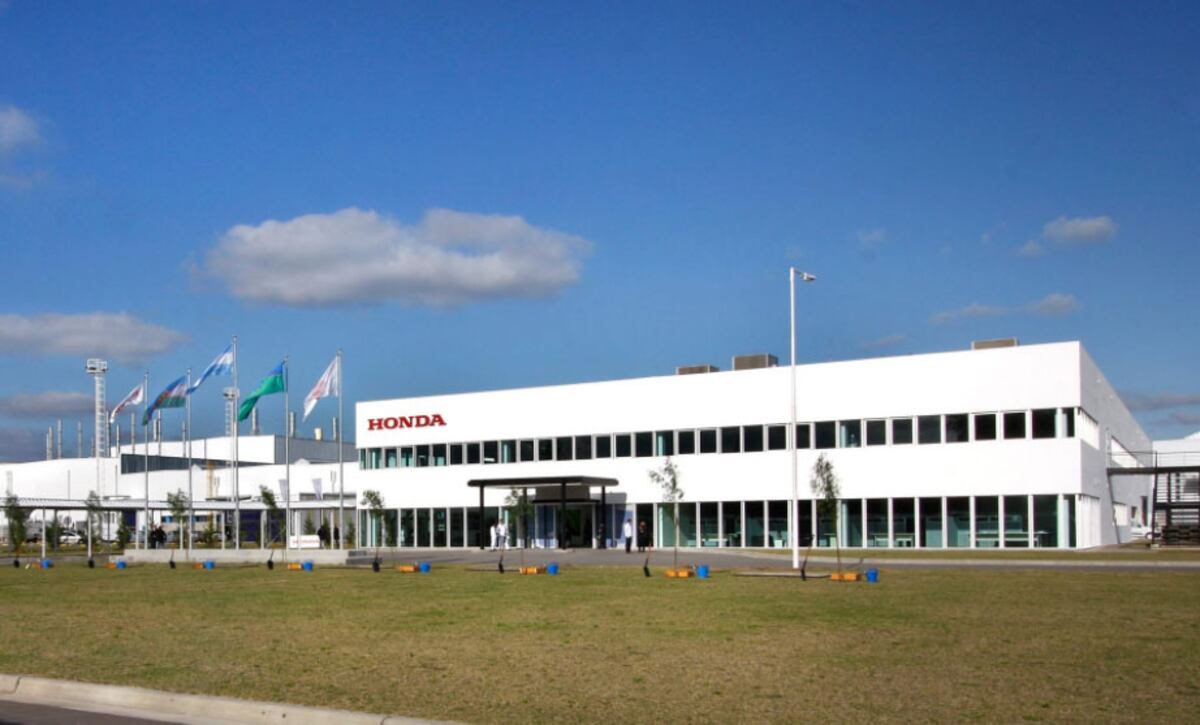 Planta de Honda en Argentina.