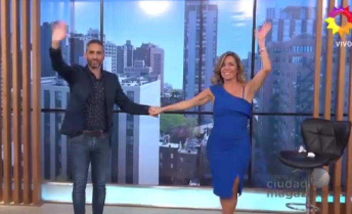 Sandra Borghi y Pollo Álvarez, conductores de Nosotros a la mañana.