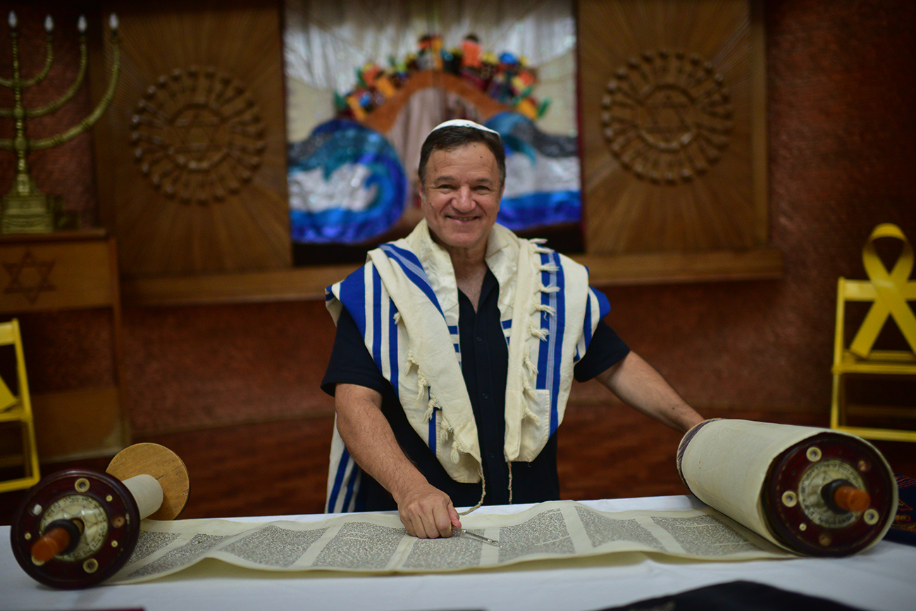 Rabino Marcelo Polakoff. (Pedro Castillo / La Voz)