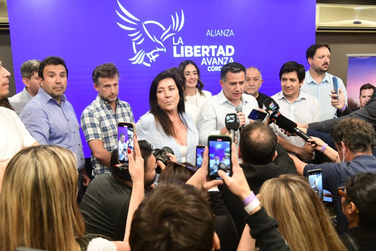 Triunfo de LLA en Córdoba, habló Roca: “Esta idea de la libertad recién empieza” (Javier Ferreyra / La Voz)