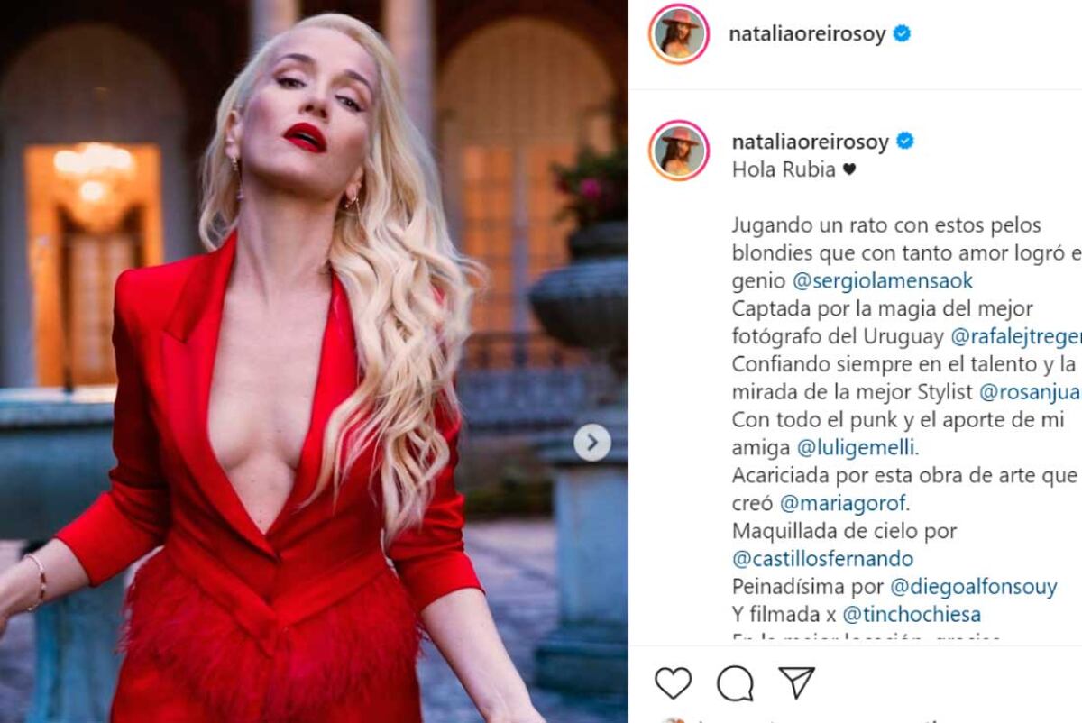(Instagram Natalia Oreiro)