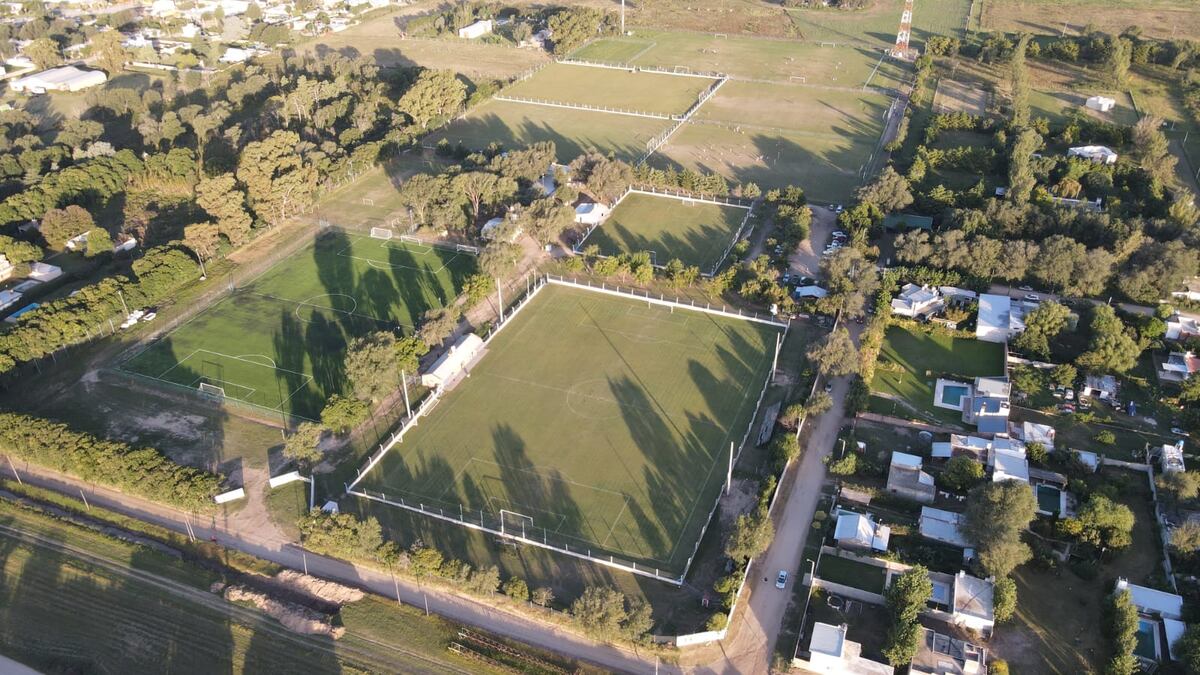 El predio de Estudiantes de Río Cuarto, que apuesta a sus inferiores. (Prensa Estudiantes).