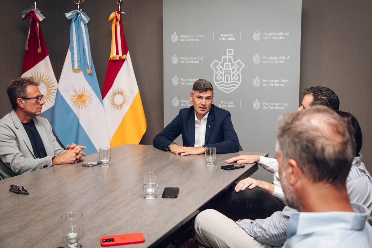 Ceduc se reúne con el Intendente Daniel Passerini.
