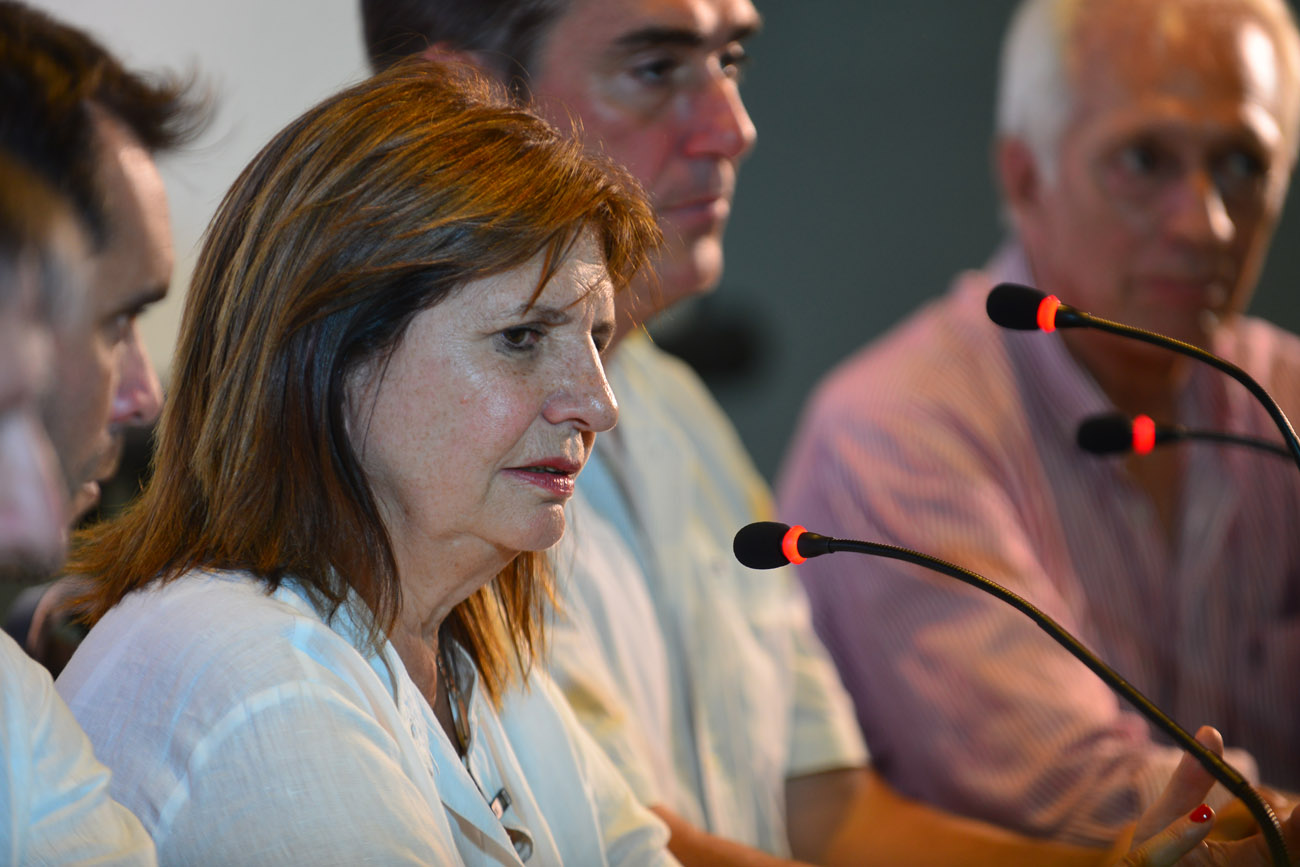 La precandidata presidencial Patricia Bullrich estuvo en la Expoagro 2023. (Nicolás Bravo / La Voz)