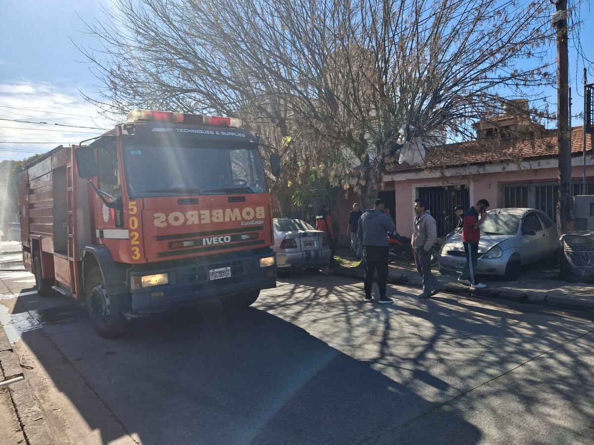 El incendio ocurrió en barrio San Pablo, en el sur de Córdoba capital.