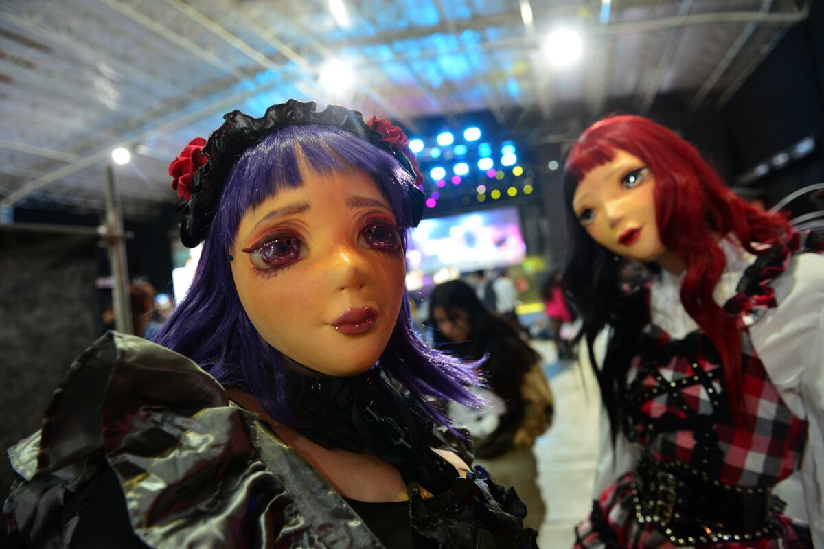 Toda la cultura del animé, el cosplay y el geek se dieron cita en la convención CAF en Espacio Quality. Foto Javier Ferreyra