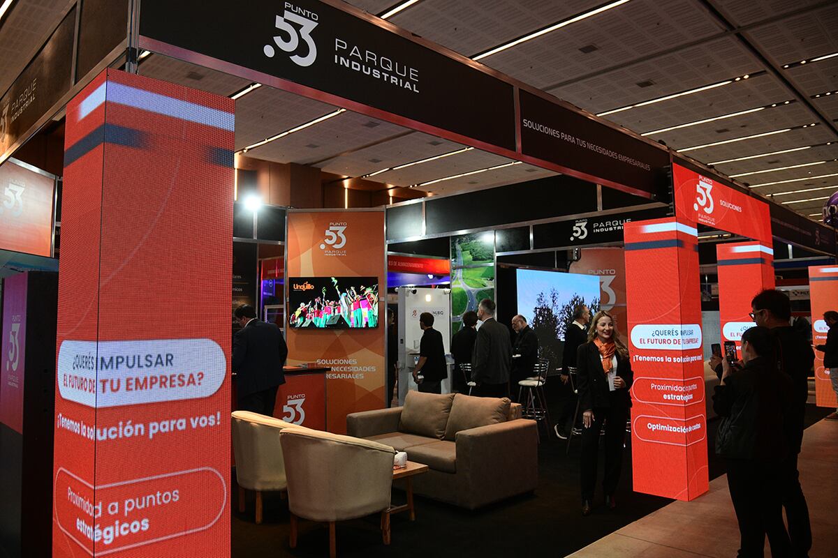 Expo Parques Industriales 2025. Recorrido por la expo. (Ramiro Pereyra / La Voz)