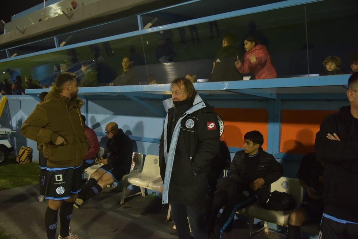Jorge Guyón, en el partido despedida de Gigli y Frangipane. (Facundo Luque/La Voz)