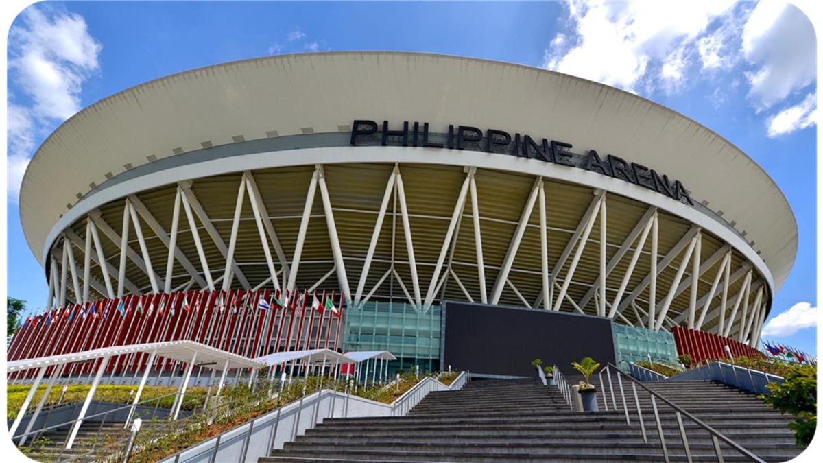 El Philippine Arena, en Manila, Filipinas, es el más grande del Mundial 2023 con capacidad para 52.000 espectadores. (Fiba)