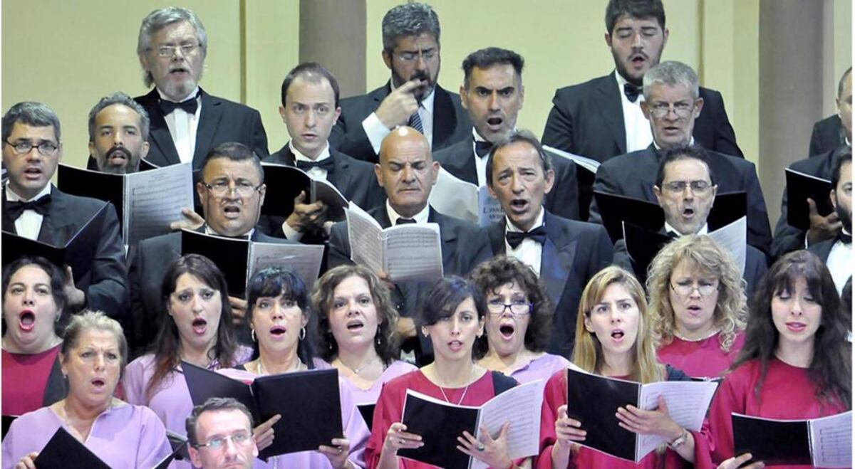 Coro Delfino Quirici. (Foto de Agencia Córdoba Cultura)