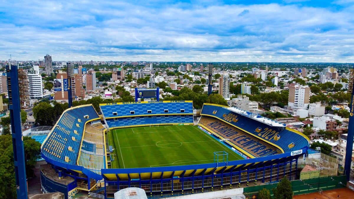 Rosario Central y su estadio Gigante de Arroyito. (Foto: @RosarioCentral)