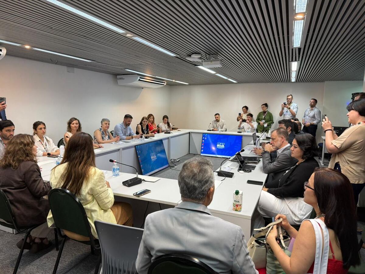 Villar resaltó la presencia de Córdoba en la COP junto a otras provincias. (Carlos Villar)