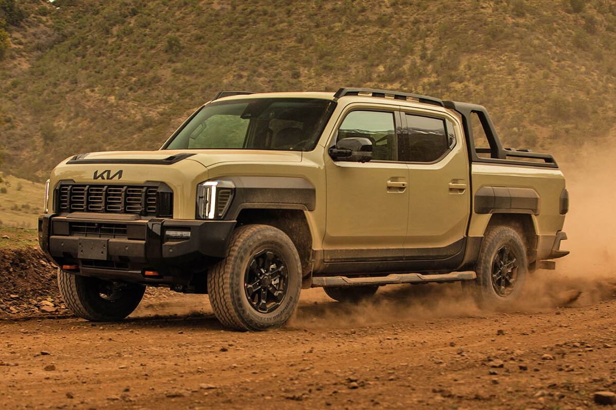 La Kia Tasman, debutará este año y competirá con las pick-ups medianas de Argentina.