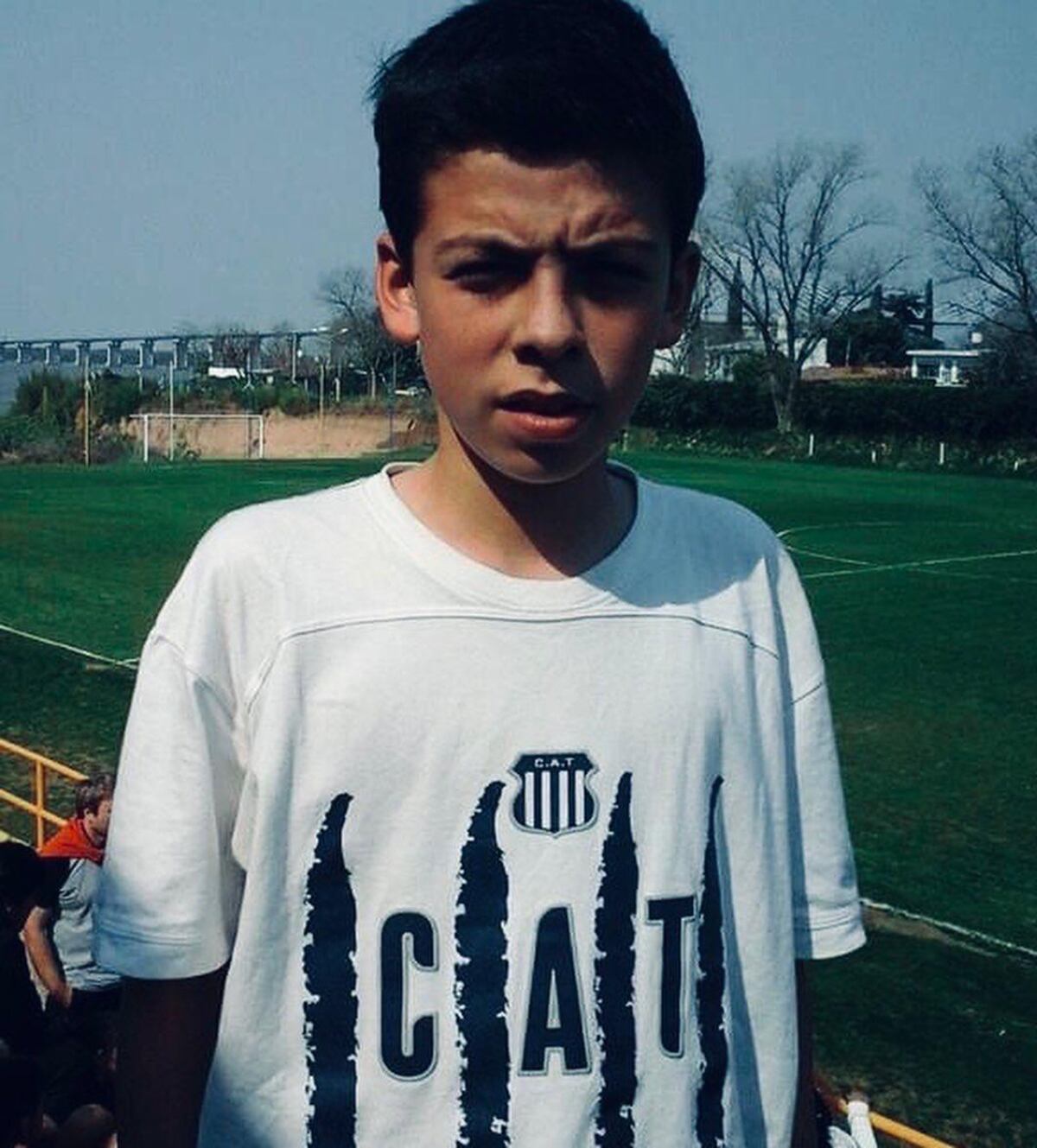 Luciano Arnijas, defensor de 22 años que se formó en Talleres y hoy es uno de los mejores de Deportivo Maipú de Mendoza, en la Primera Nacional. (Gentileza)