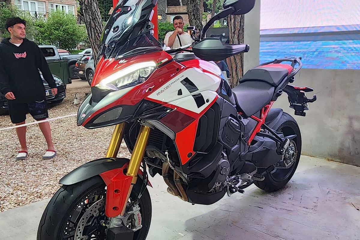 La Multistrada V4 Pikes Peak es una edición especial de 170 CV que también se comercializará este año.