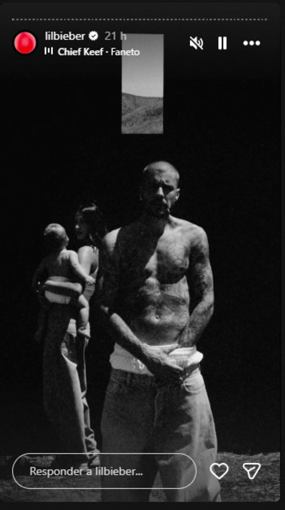 Justin Bieber. Foto: captura pantalla Instagram.