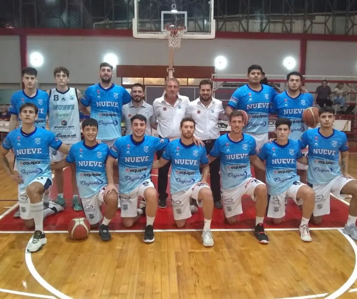 El equipo de Nueve de Julio de Morteros.