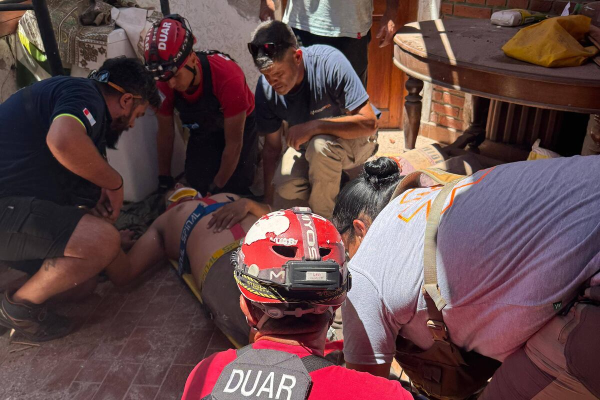 El Duar asistió a un joven que se cayó desde tres metros en Villa Cura Brochero. (Duar)