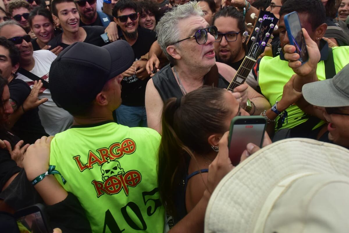 Presentación de Juanse en Cosquín Rock 2026. (Javier Ferreyra / La Voz)