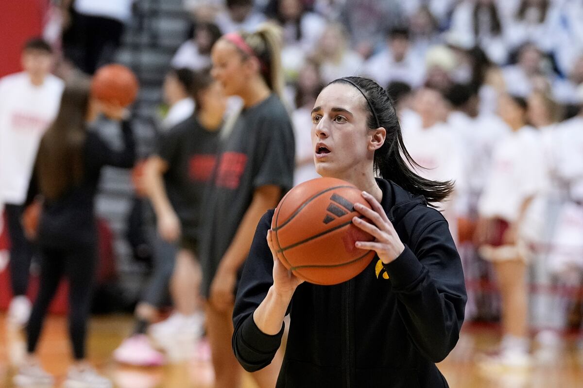 Caitlin Clark, jugadora de Iowa State (AP)