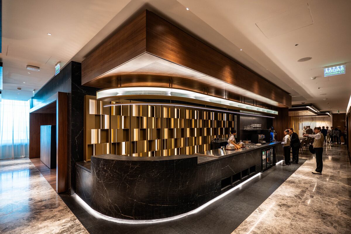 Lujo. Nueva sala de Vip Club en el aeropuerto de Ezeiza.
