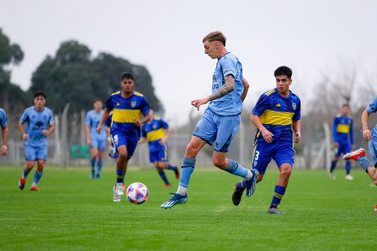 Inferiores de AFA ante Boca. (Belgrano).