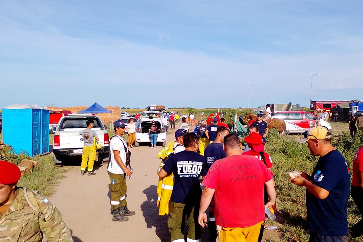 Caso Lian. A 48 horas de su desaparición, continúa la intensa búsqueda del pequeño. (Fotos César Heredia / La Voz)