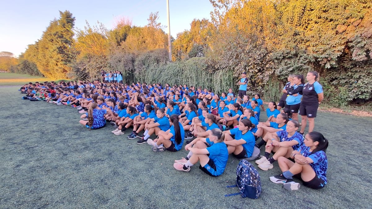 Capitanía, la actividad que organiza Belgrano todos los años para las divisiones inferiores del club. (La Voz)