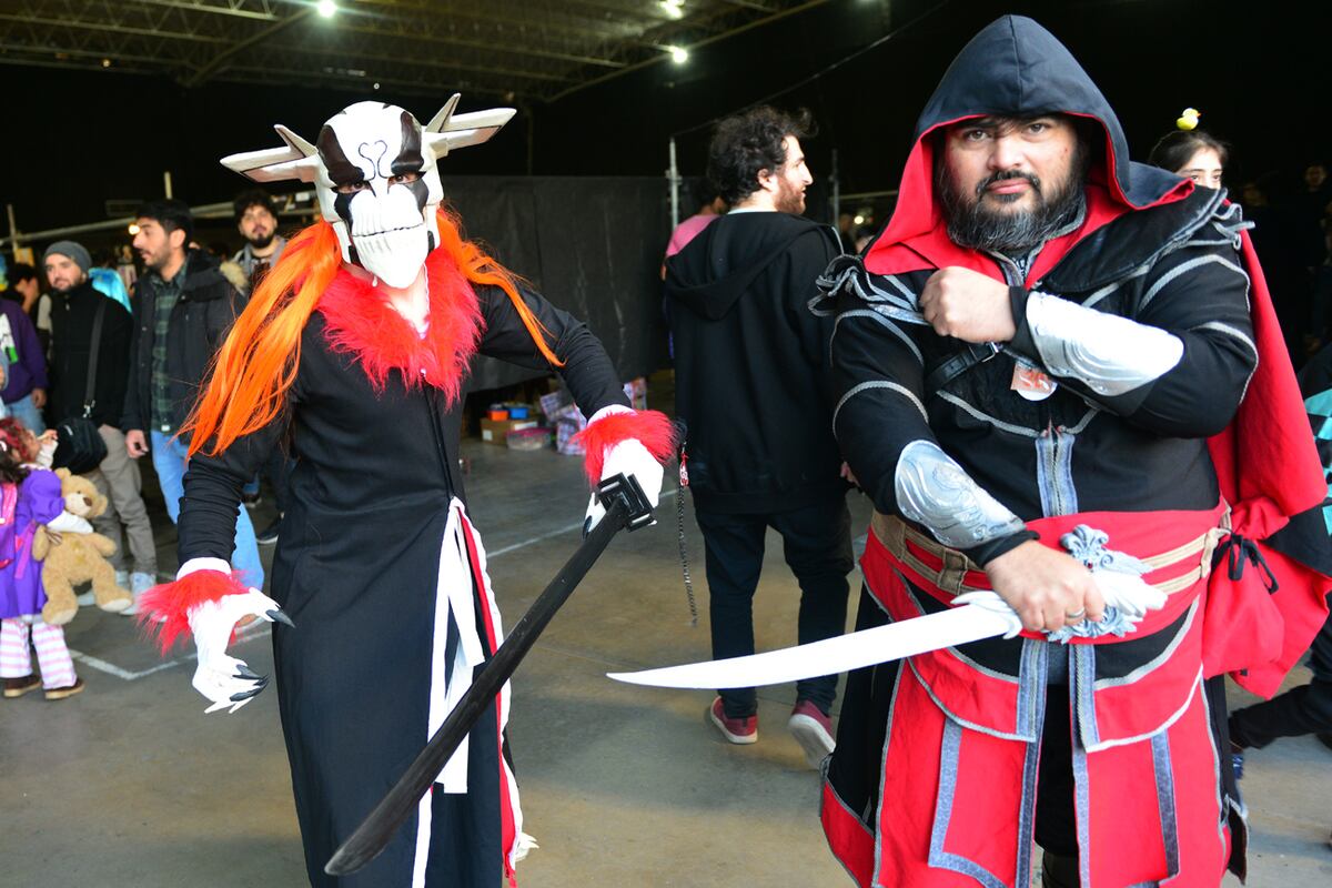 Toda la cultura del animé, el cosplay y el geek se dieron cita en la convención CAF en Espacio Quality. Foto Javier Ferreyra