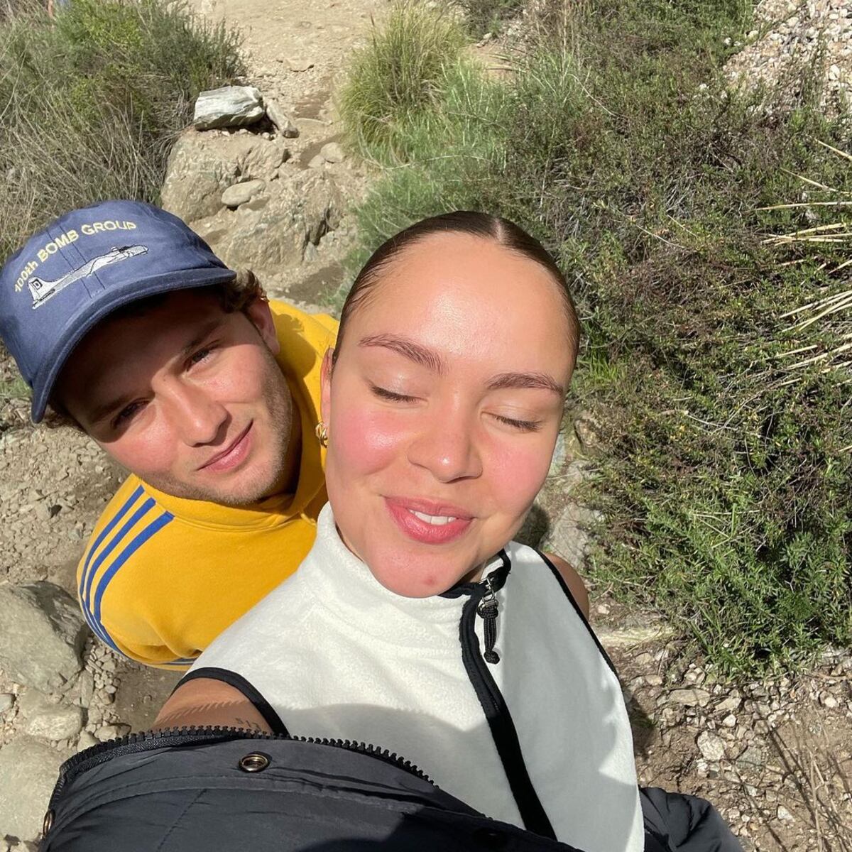 Raff Law con su novia. (Instagram @rafflaw)