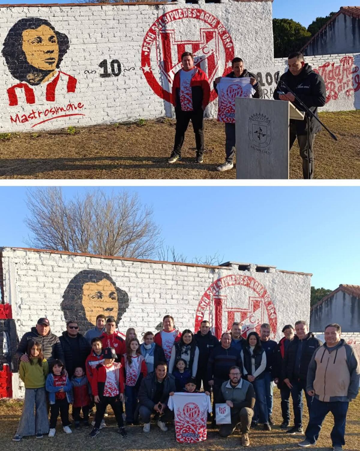 El homenaje a Salvador Mastrosimone en Salsipuedes. (Gentileza).