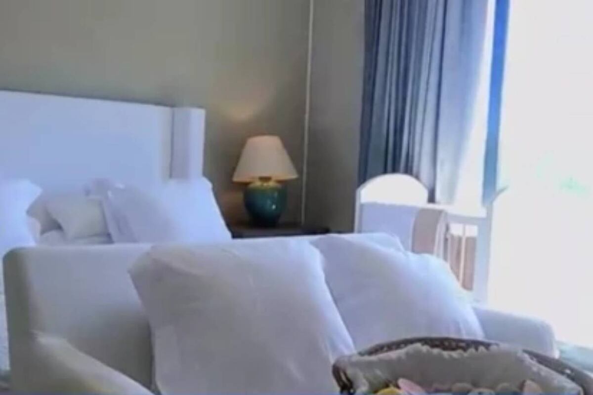 La lujosa mansión de Pampita en Tigre, Buenos Aires. (captura de tv)