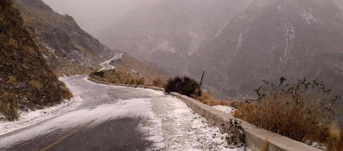 Nevada en San Luis. (Diario de San Luis)