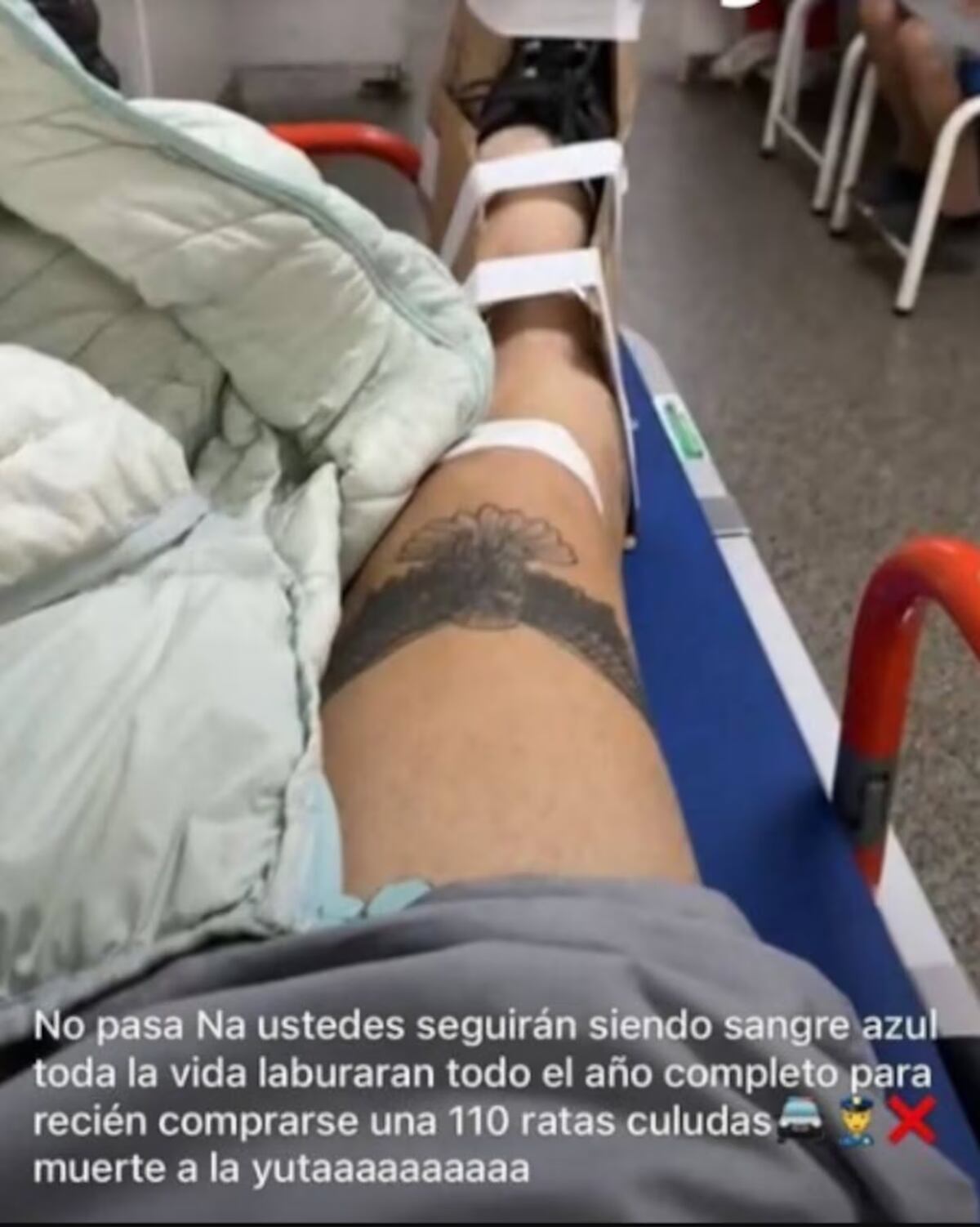 Escapaba de la Policía, chocó provocando un tremendo siniestro y se burló en redes: “Muerte a la yuta”. (Gentileza)