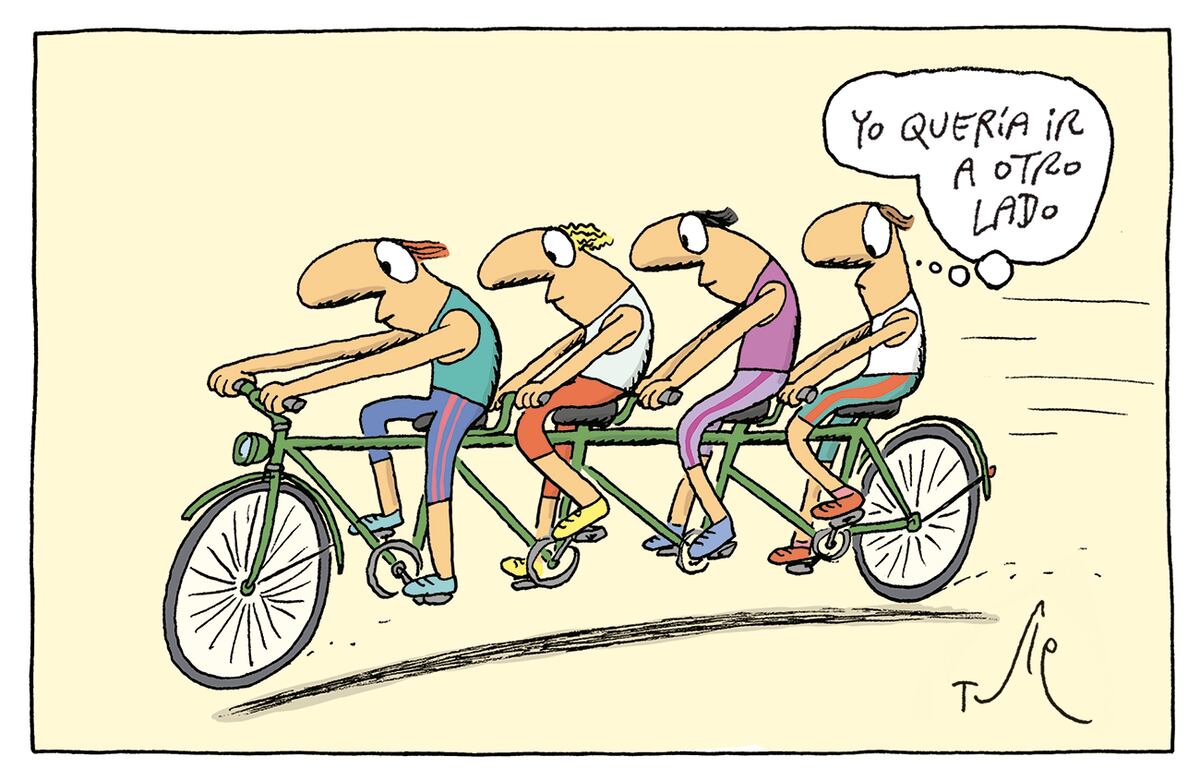 Tute, el ilustrador y humorista gráfico qué recientemente lanzó su nuevo libro "Lo mejor de Tute".
Foto: Alejandra Lopez