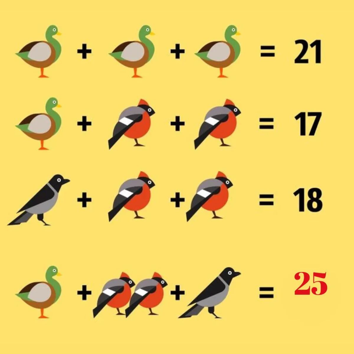 La solución del acertijo visual.