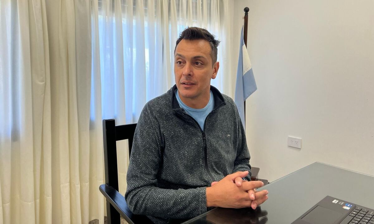 Maximiliano Rossetto. Intendente de Holmberg (Gentileza LV16).