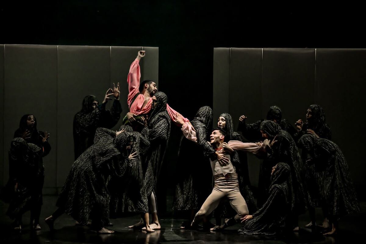 Obra Romeo y Julieta, poema coreográfico, de Cortejo Escena.