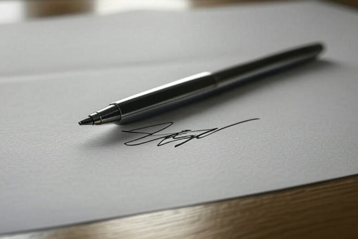Qué significa si una persona subraya su nombre en la firma. Grafología (Grok)