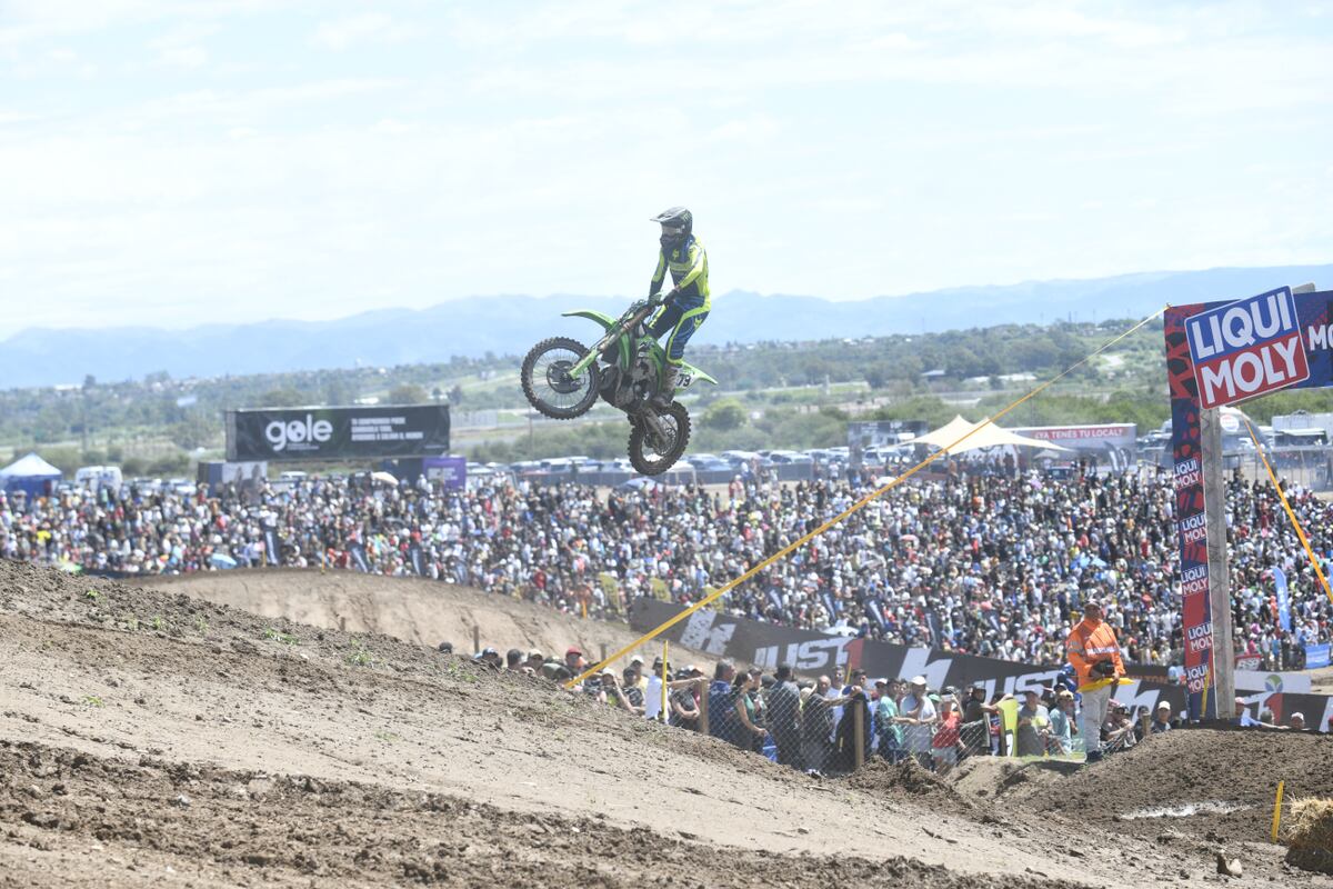 El Infinito Race Track vibra este domingo con las finales del Mundial de motocross en Córdoba. (Ramiro Pereyra / La Voz)