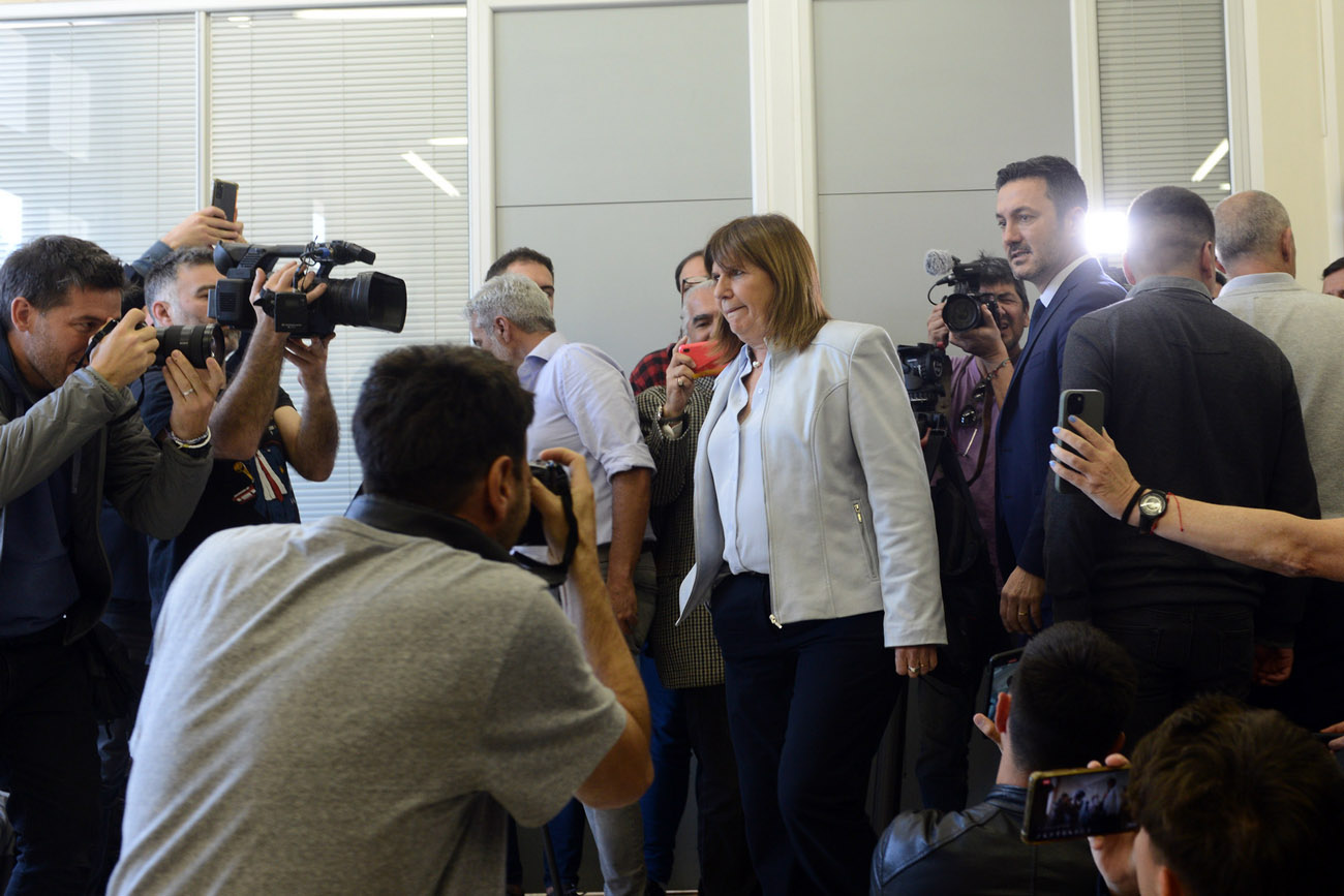 Patricia Bullrich anunció este miércoles que apoyará a Javier Milei (Clarín)