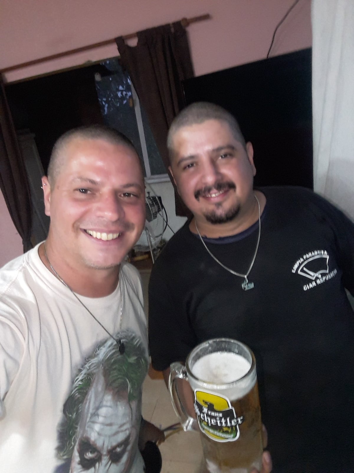 Carlos (izq) y Sergio (der) Piñero. (Gentileza)