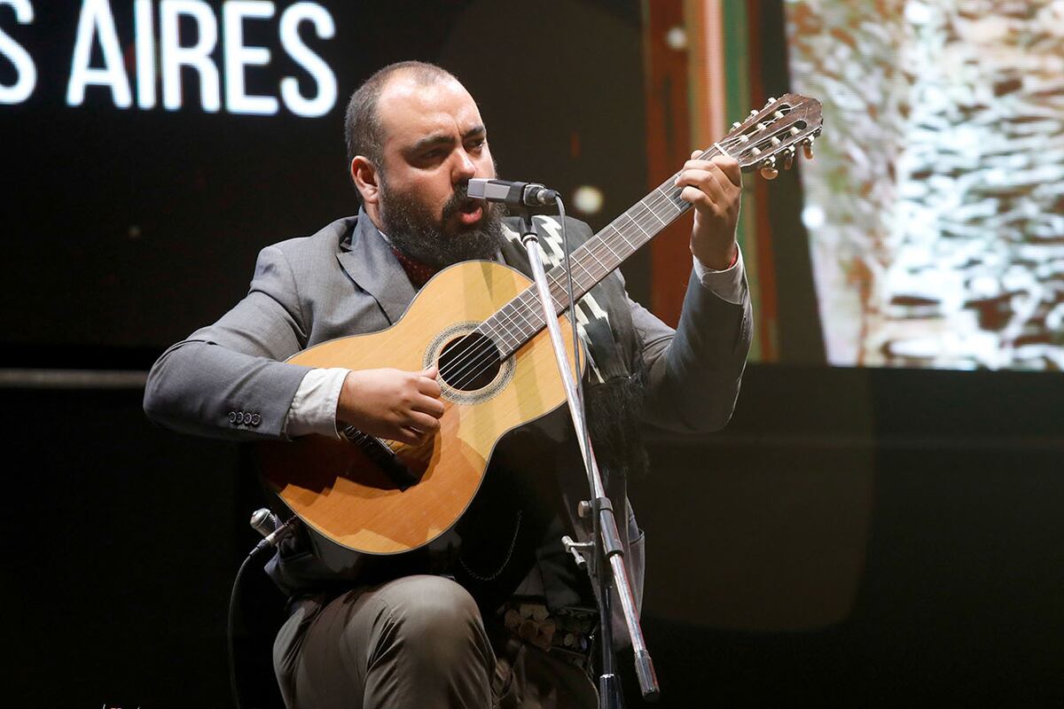 Francisco Santarén, ganador como Solista Vocal.