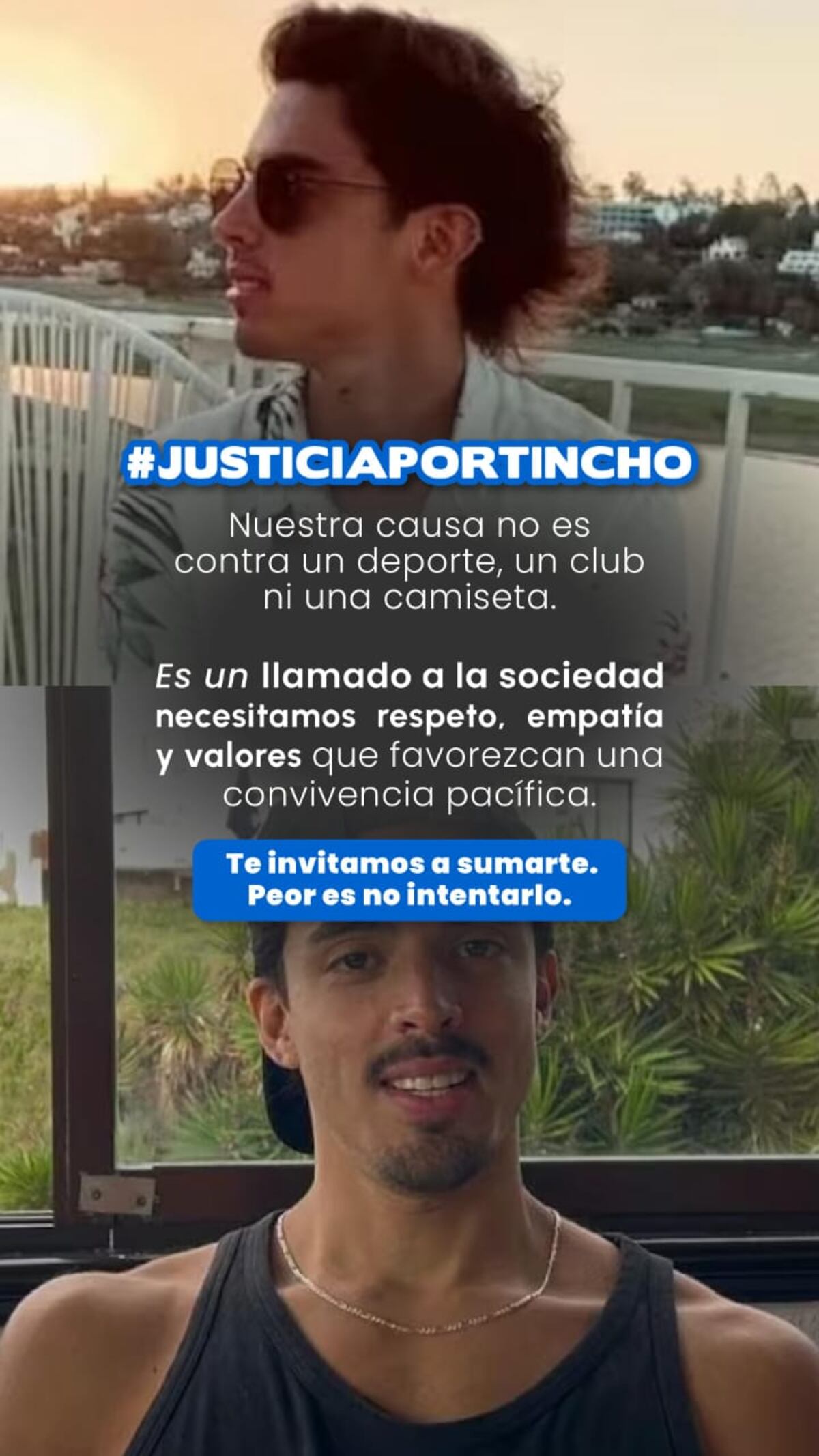 Caso Martín Cáceres: sus seres queridos marcharán este martes en lucha por la “no violencia”. (Justicia por Tincho)