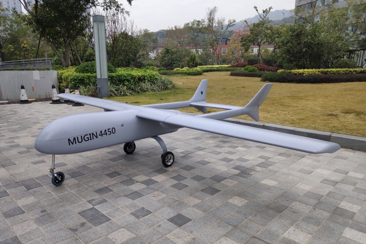 Drone. Este modelo tiene una autonomía de viaje de siete horas y puede transportar hasta 150 kilogramos. (Infobae)