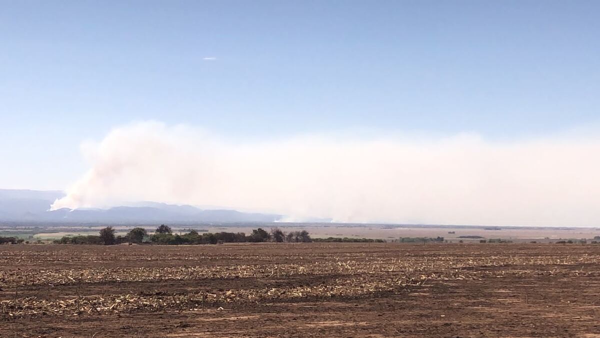 Incendios en Córdoba. Traslasierra (Prensa SRJM)