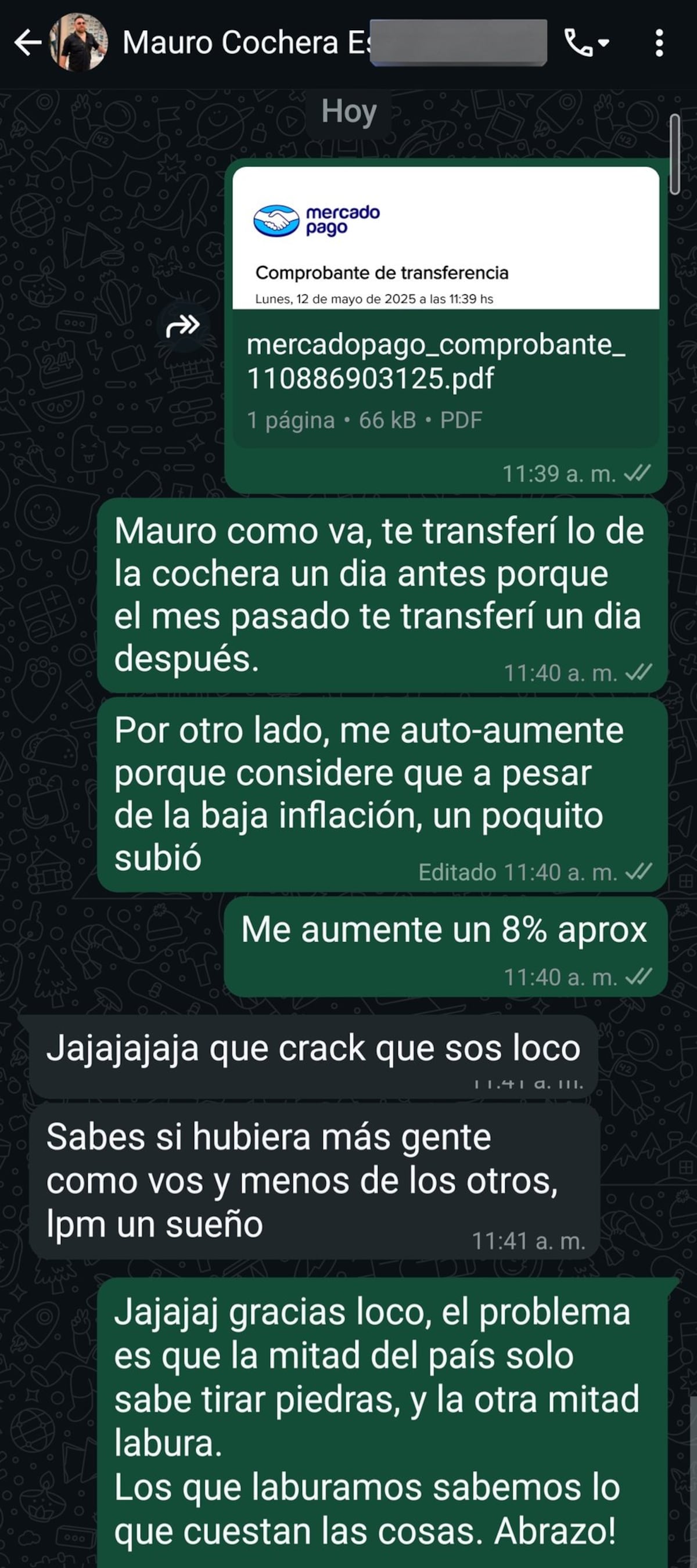 El chat.