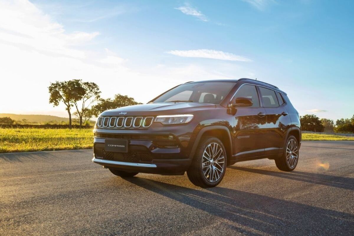 El último restyling del Compass dio como resultado un SUV mucho más fino y sofisticado, con una nueva parrilla, paragolpes renovado y mejor ángulo de ataque. / Autocity